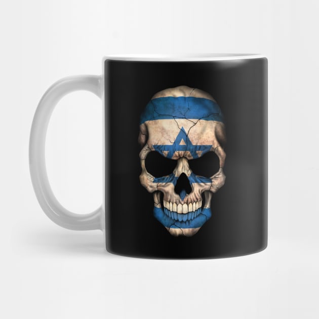 Israeli Flag Skull by jeffbartels